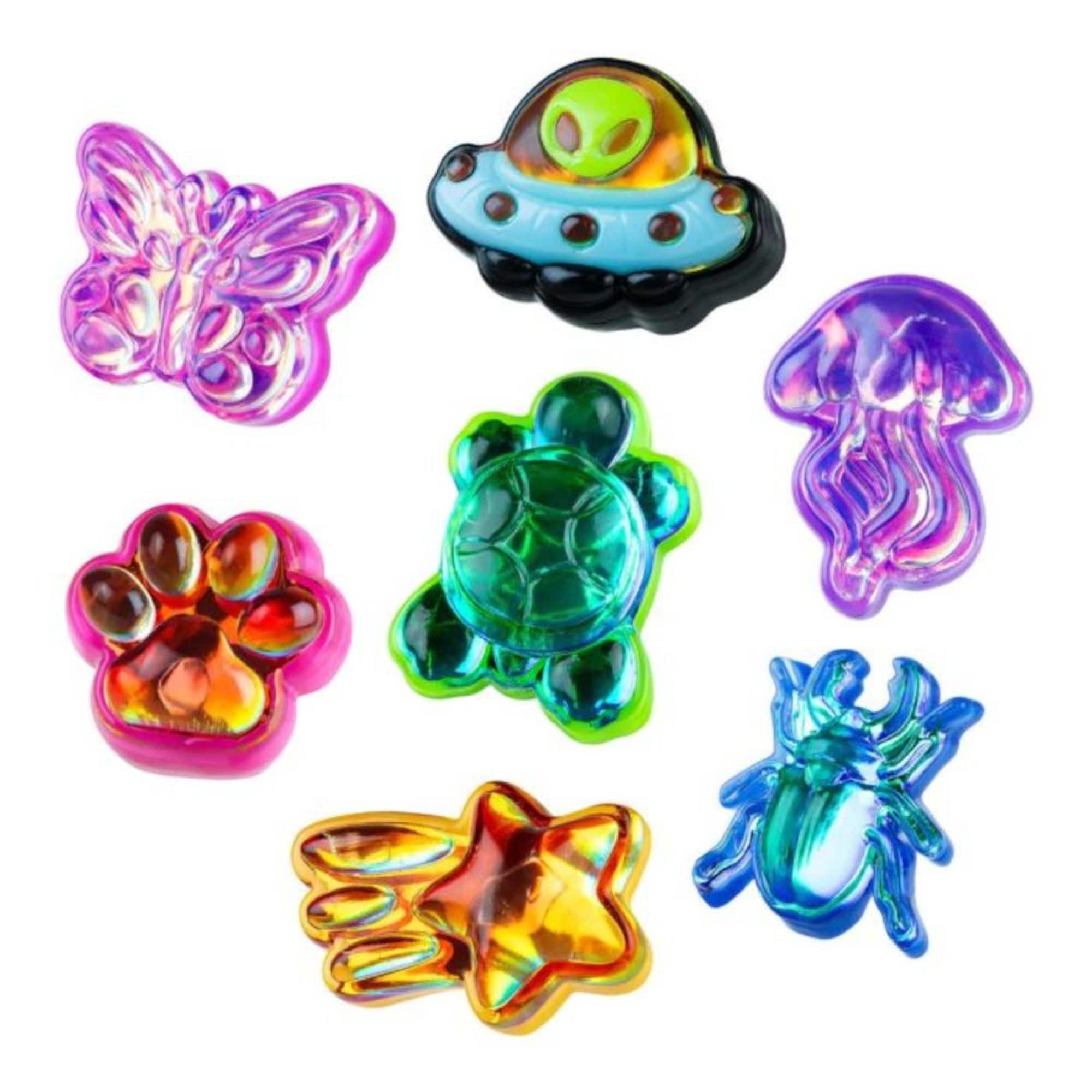 Assorted Orb Curiosities® Taba-Licious™ Holographic Squish Toy, 1pc.